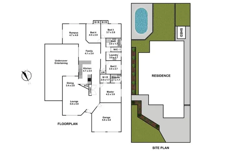 Floorplan of Homely house listing, 63 Shanke Crescent, Kings Langley NSW 2147
