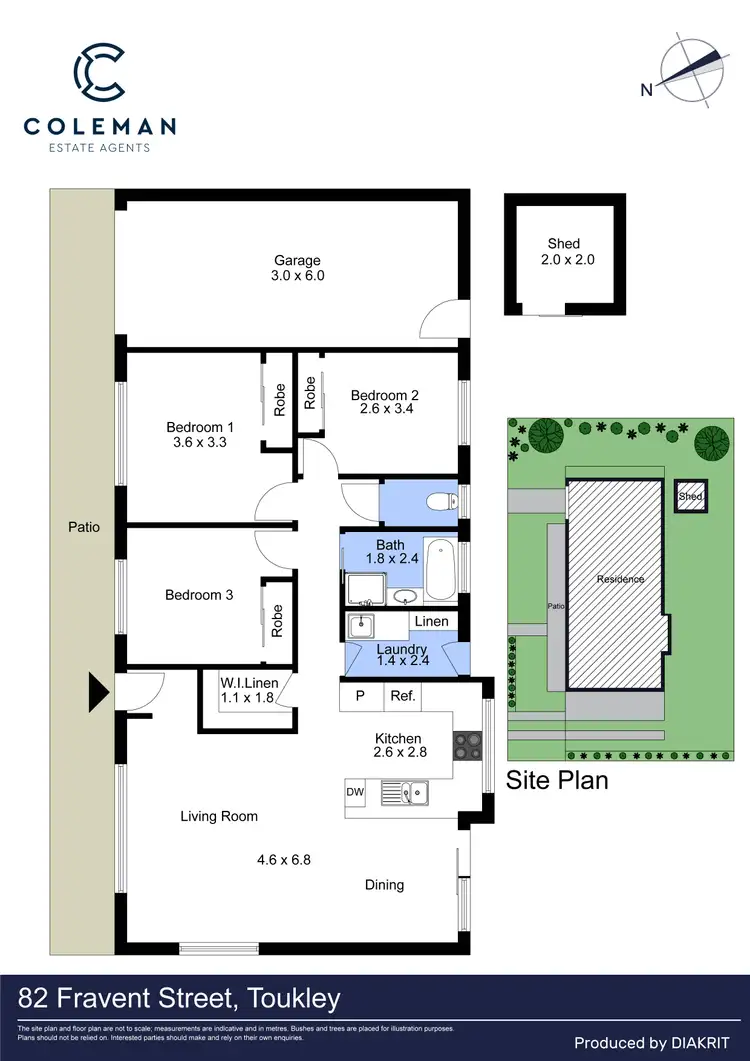 Floorplan of Homely house listing, 82 Fravent Street, Toukley NSW 2263