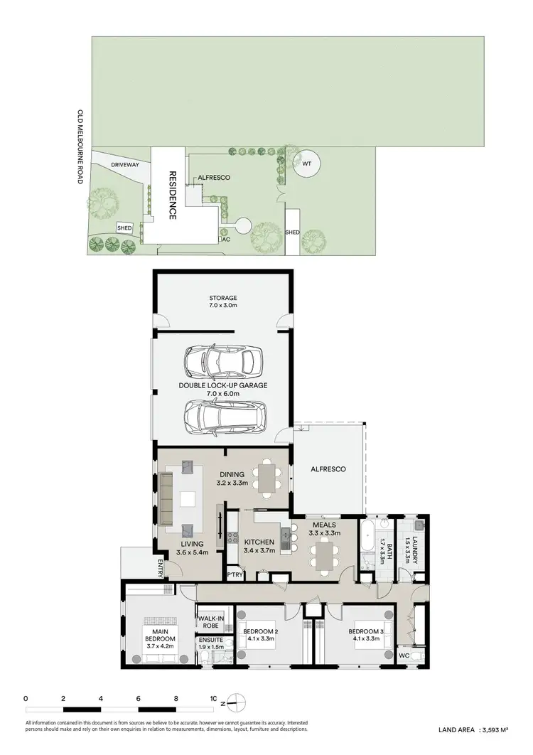 Floorplan of Homely house listing, 2769 Old Melbourne Road, Dunnstown VIC 3352