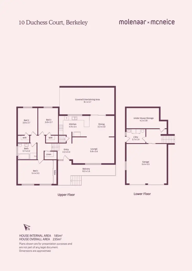Floorplan of Homely house listing, 10 Duchess Court, Berkeley NSW 2506