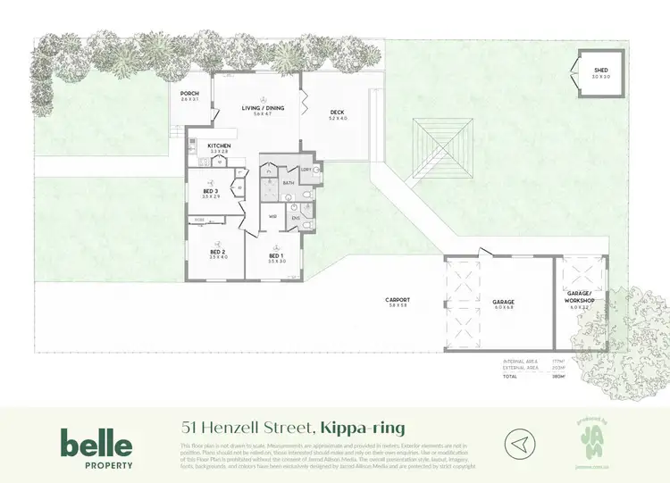 Floorplan of Homely house listing, 51 Henzell Street, Kippa-ring QLD 4021