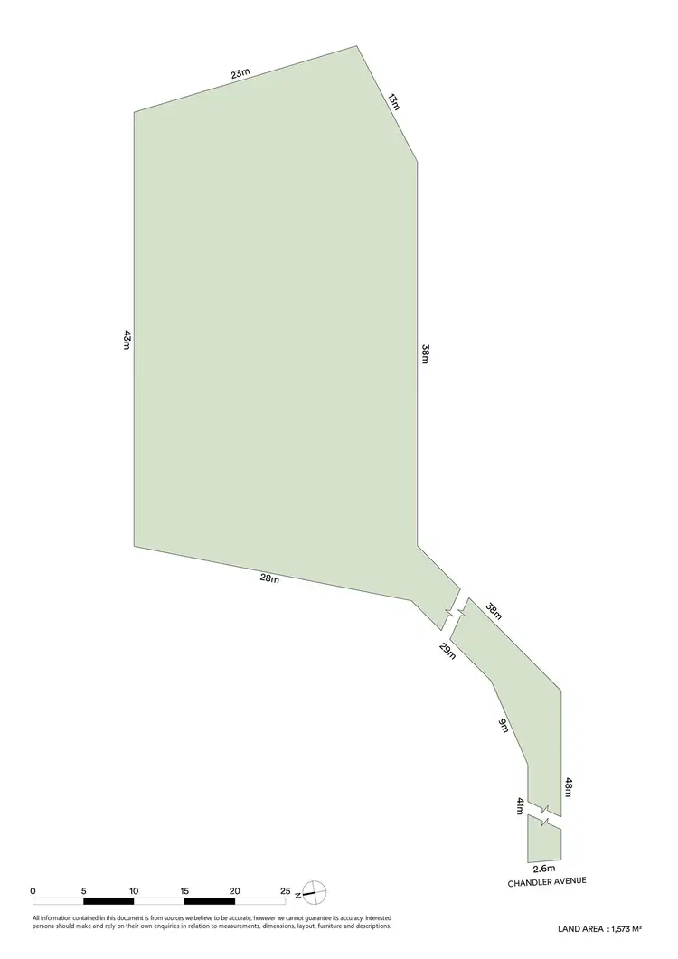 Floorplan of Homely land listing, 24 Chandler Avenue, Cowan NSW 2081