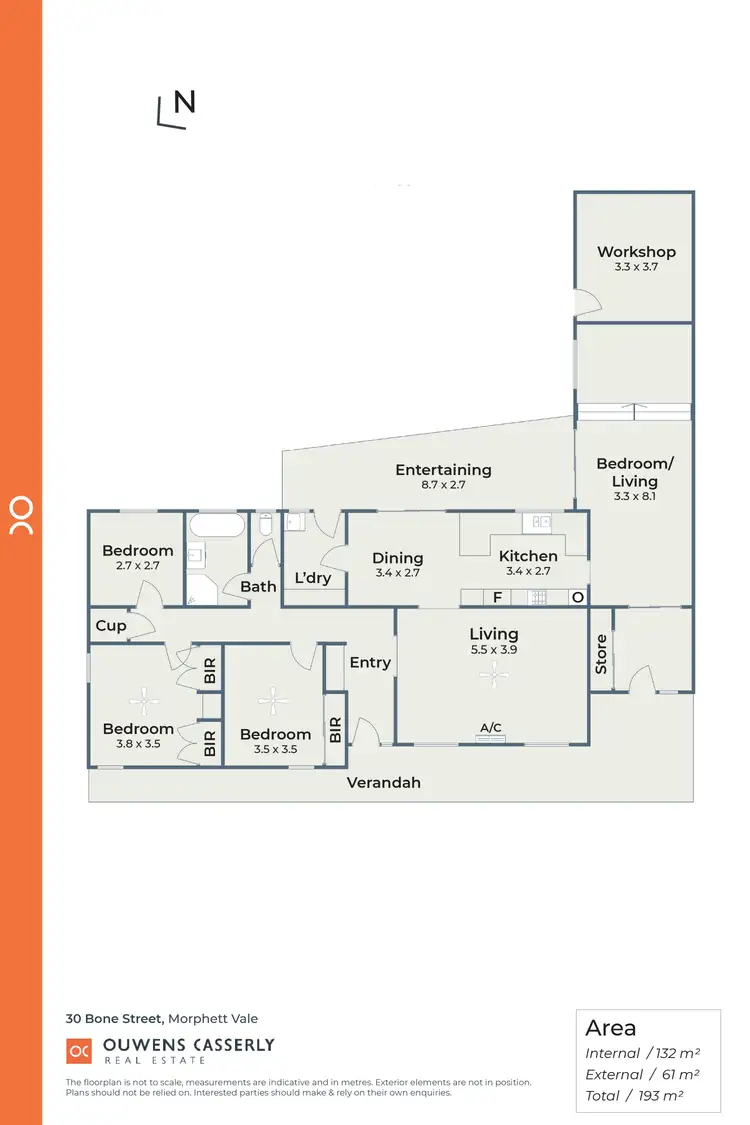 Floorplan of Homely house listing, 30 Bone Street, Morphett Vale SA 5162