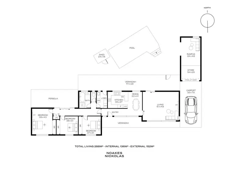 Floorplan of Homely house listing, 2 St Helens Street, Banksia Park SA 5091
