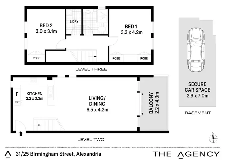 Floorplan of Homely apartment listing, 31/25 Birmingham Street, Alexandria NSW 2015