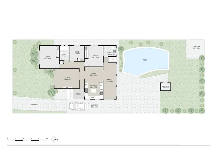 Floorplan of Homely house listing, 25 Flinders Road, Cronulla NSW 2230