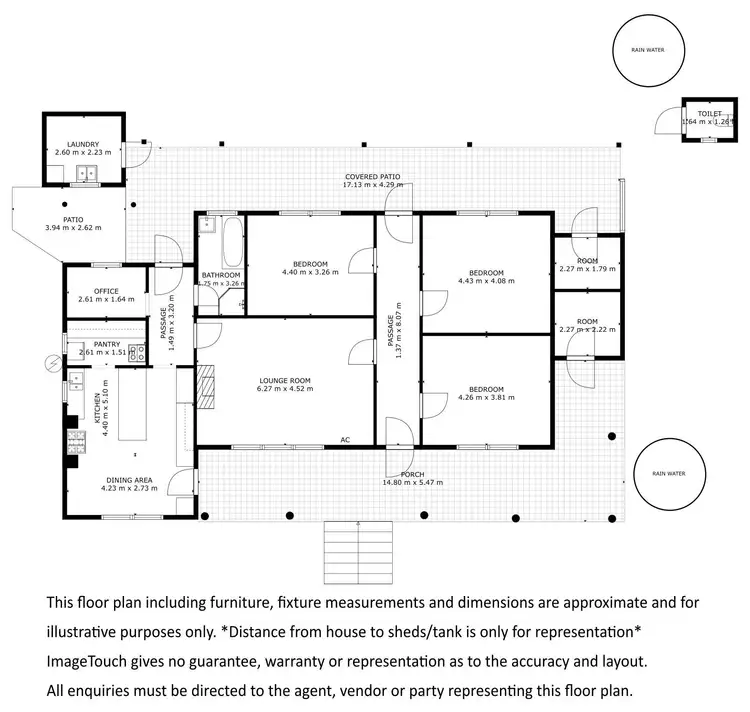 Floorplan of Homely house listing, 86 Foothills Road, Tumby Bay SA 5605