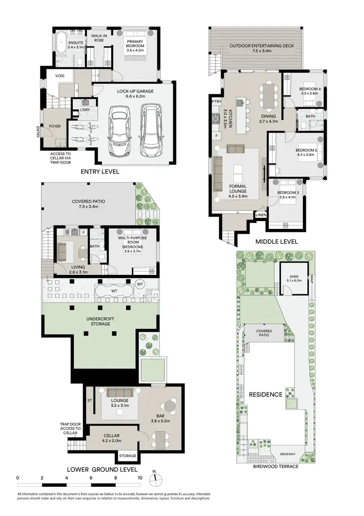 Floorplan of Homely house listing, 237 Birdwood Terrace, Toowong QLD 4066