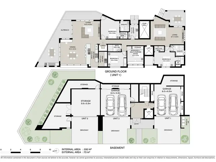 Floorplan of Homely apartment listing, 2/75 Pacific Drive, Port Macquarie NSW 2444
