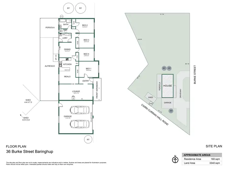Floorplan of Homely house listing, 36 Burke Street, Baringhup VIC 3463