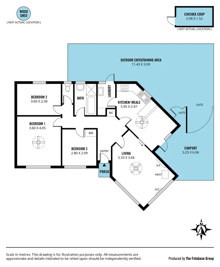 Floorplan of Homely house listing, 19 Haven Way, Hackham West SA 5163