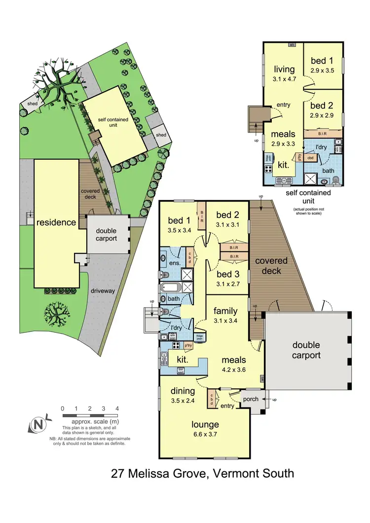 Floorplan of Homely house listing, 27 Melissa Grove, Vermont South VIC 3133
