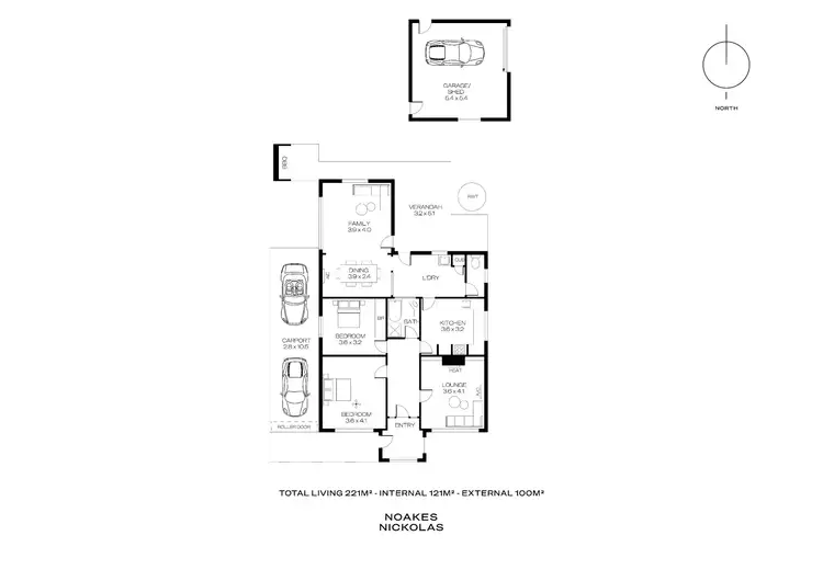 Floorplan of Homely house listing, 40 Sixth Avenue, Ascot Park SA 5043