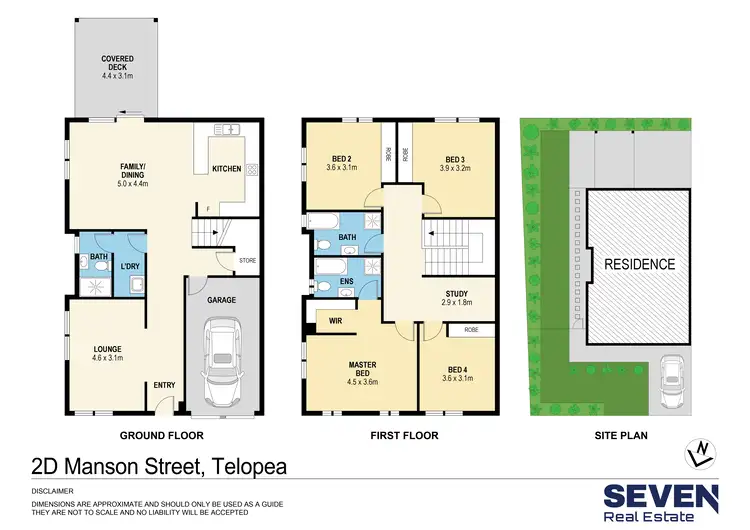 Floorplan of Homely house listing, 2D Manson Street, Telopea NSW 2117