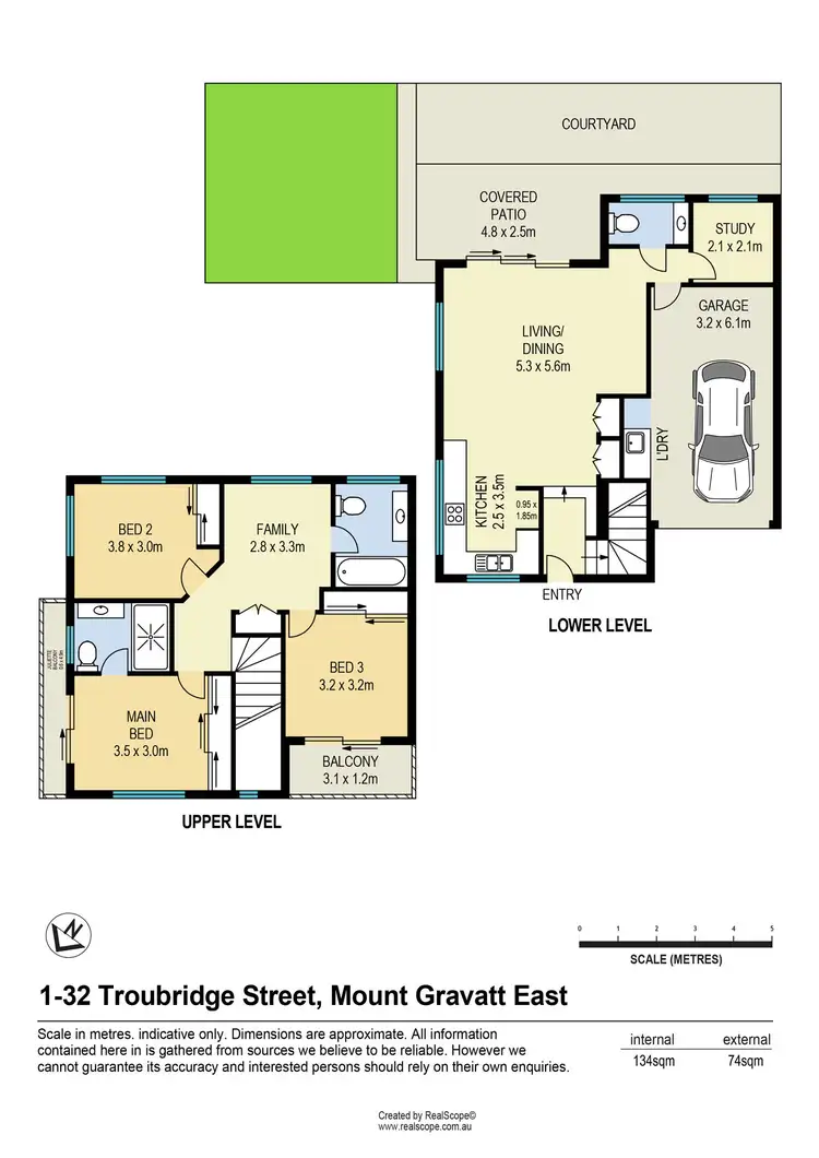 Floorplan of Homely townhouse listing, 1/32 Troubridge Street, Mount Gravatt East QLD 4122