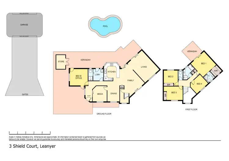 Floorplan of Homely house listing, 3 Shield Court, Leanyer NT 812