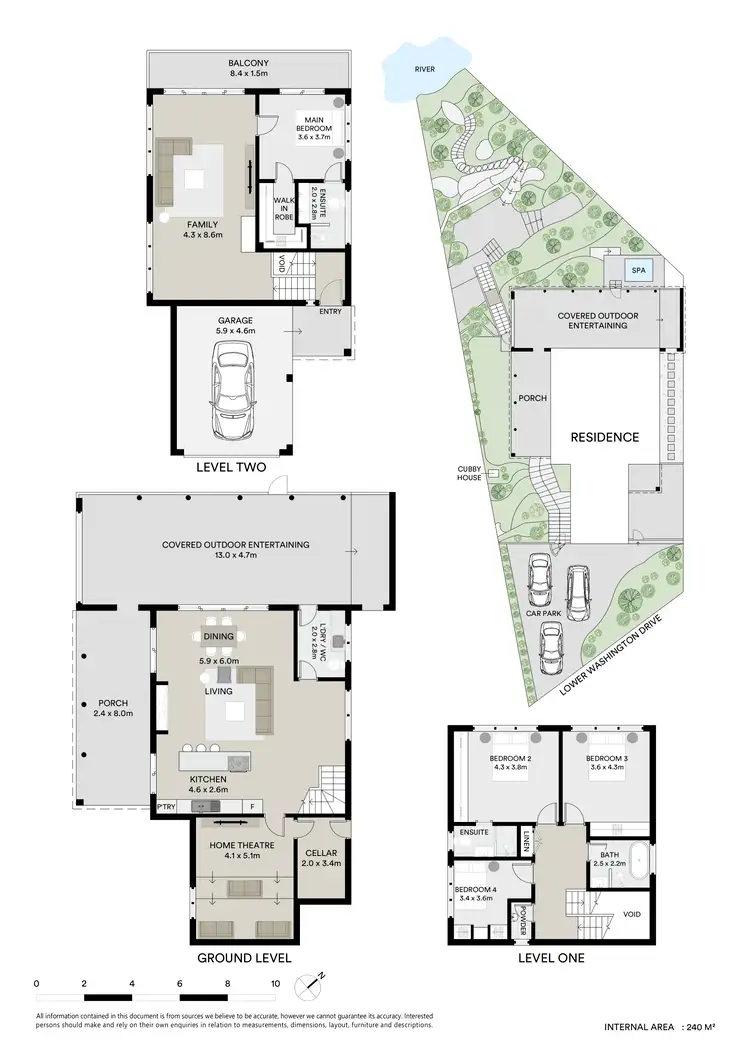 Floorplan of Homely house listing, 135 Lower Washington Drive, Bonnet Bay NSW 2226