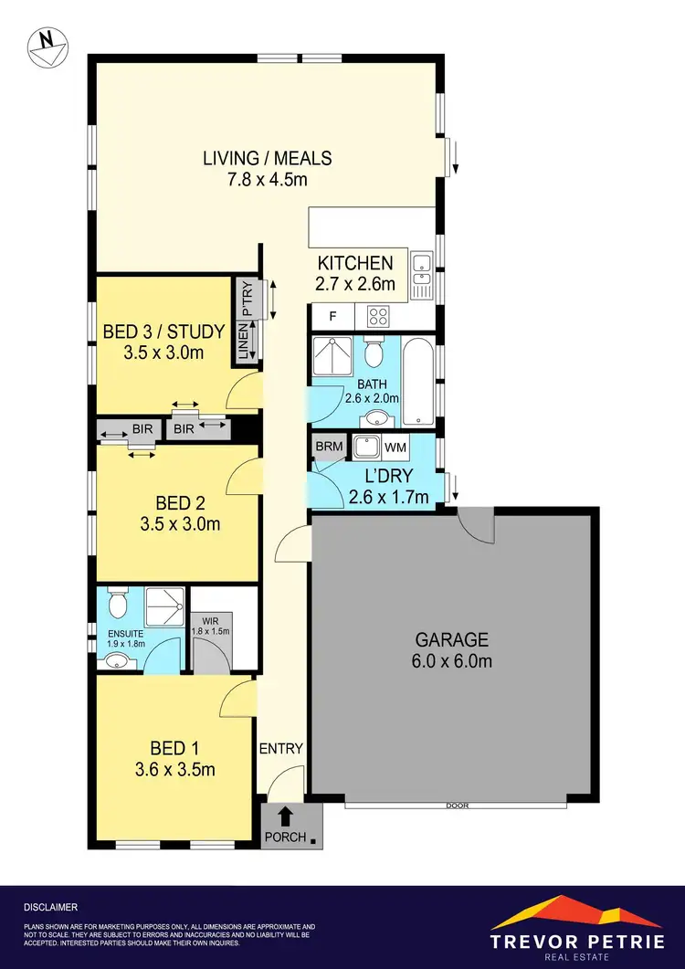 Floorplan of Homely unit listing, 2a Taylor Street, Sebastopol VIC 3356