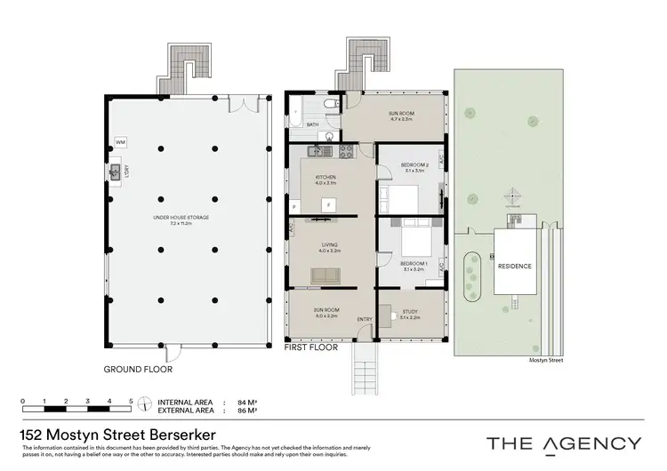 Floorplan of Homely house listing, 152 Mostyn Street, Berserker QLD 4701