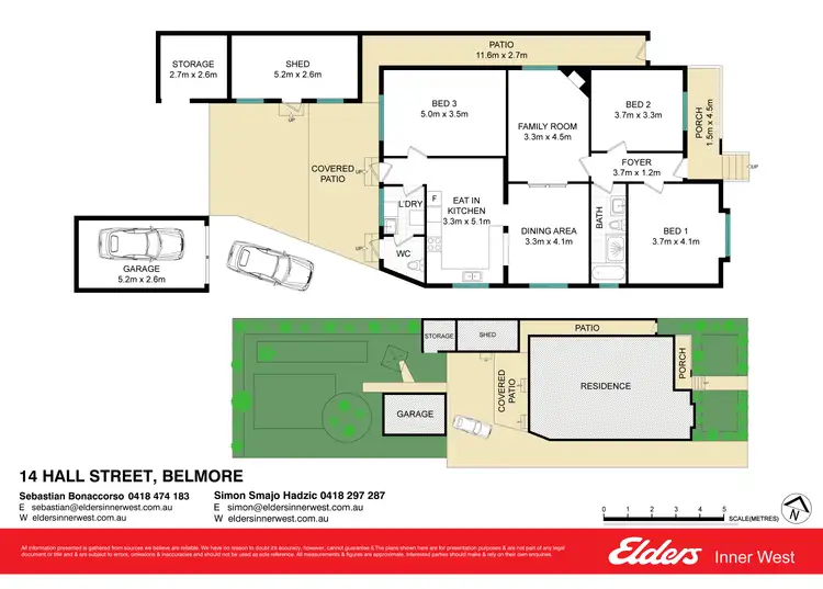 Floorplan of Homely house listing, 14 Hall Street, Belmore NSW 2192