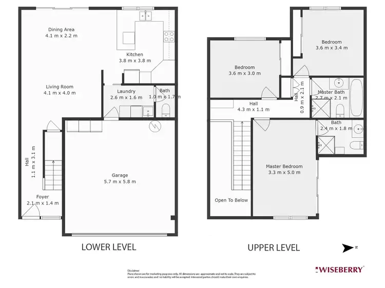 Floorplan of Homely townhouse listing, 15/8-10 Jarrett Street, North Gosford NSW 2250