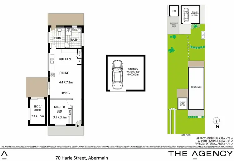 Floorplan of Homely house listing, 70 Harle Street, Abermain NSW 2326