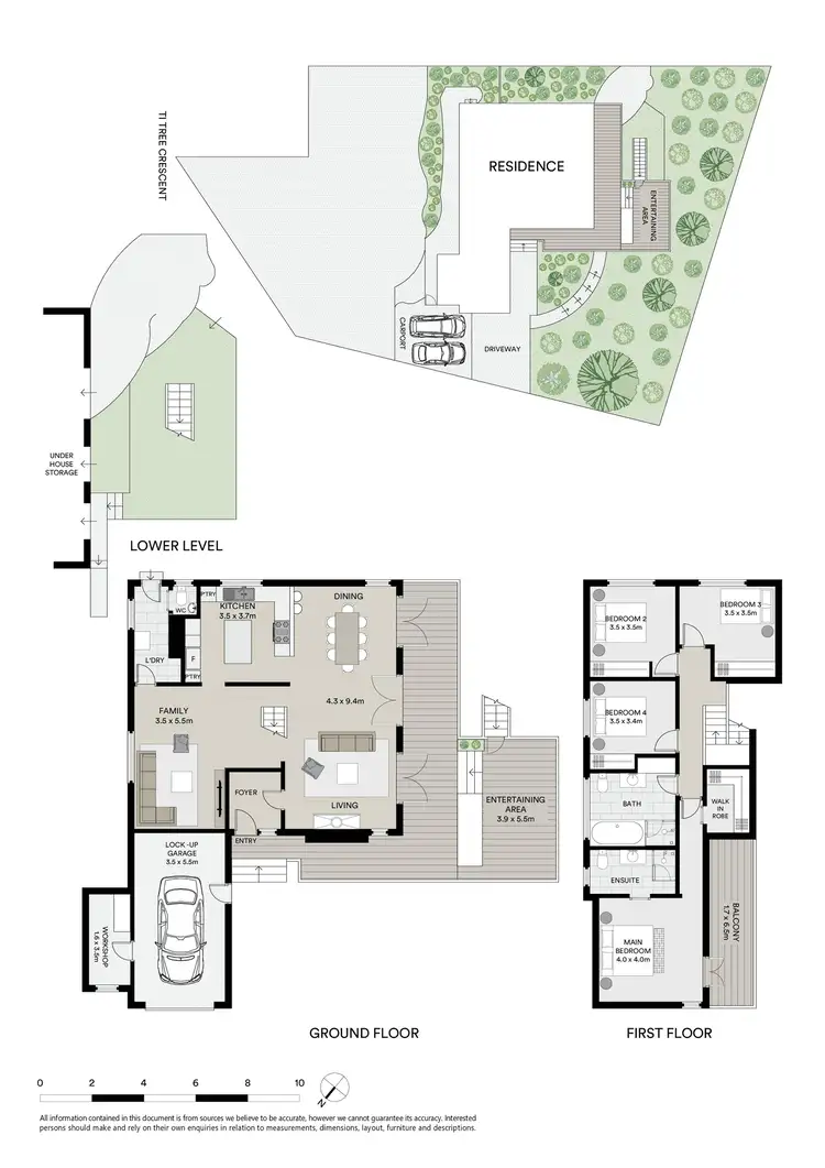 Floorplan of Homely house listing, 9 Ti Tree Crescent, Berowra NSW 2081