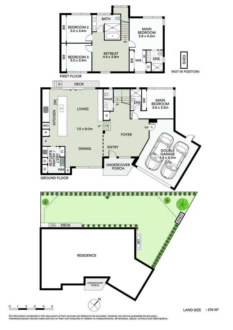 Floorplan of Homely townhouse listing, 1A Hilsea Court, Mount Waverley VIC 3149