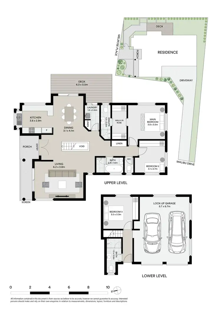 Floorplan of Homely house listing, 2 Melrose Place, Korora NSW 2450