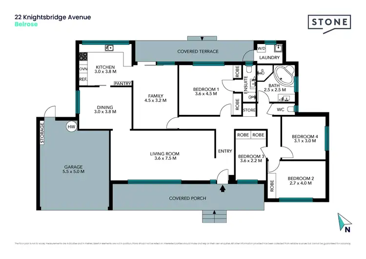Floorplan of Homely house listing, 22 Knightsbridge Avenue, Belrose NSW 2085