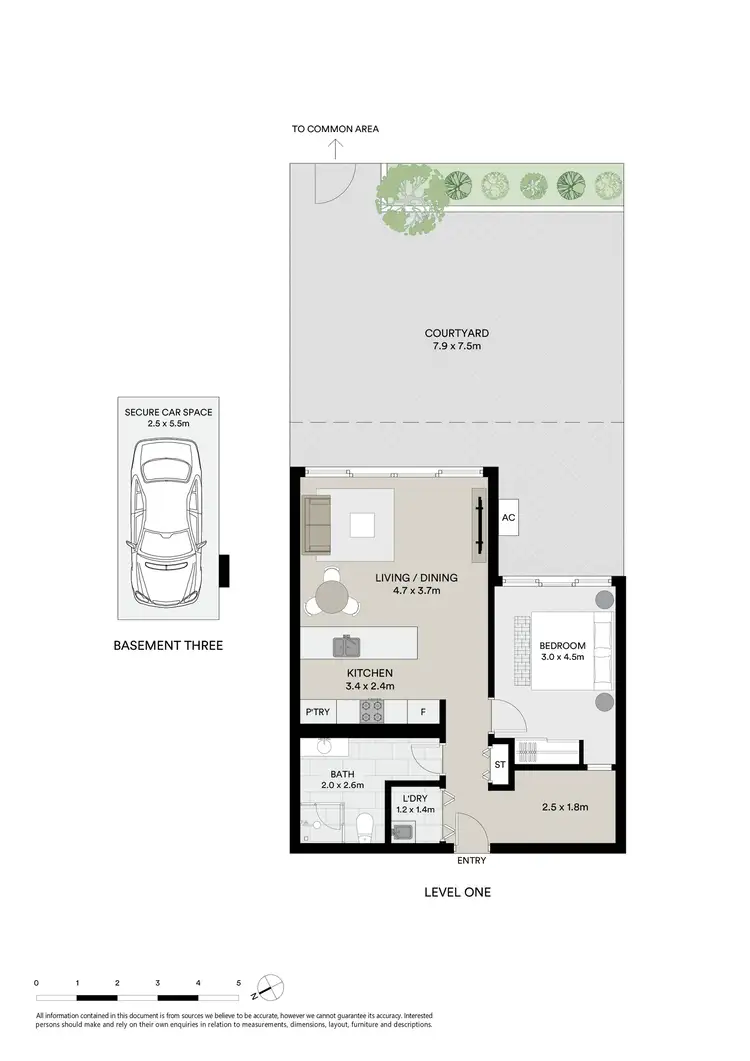 Floorplan of Homely apartment listing, 108/524 Rocky Point Road, Sans Souci NSW 2219