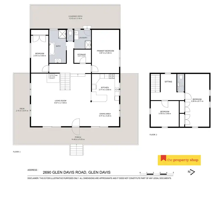 Floorplan of Homely rural property listing, 2690 Glen Davis Road, Capertee NSW 2846