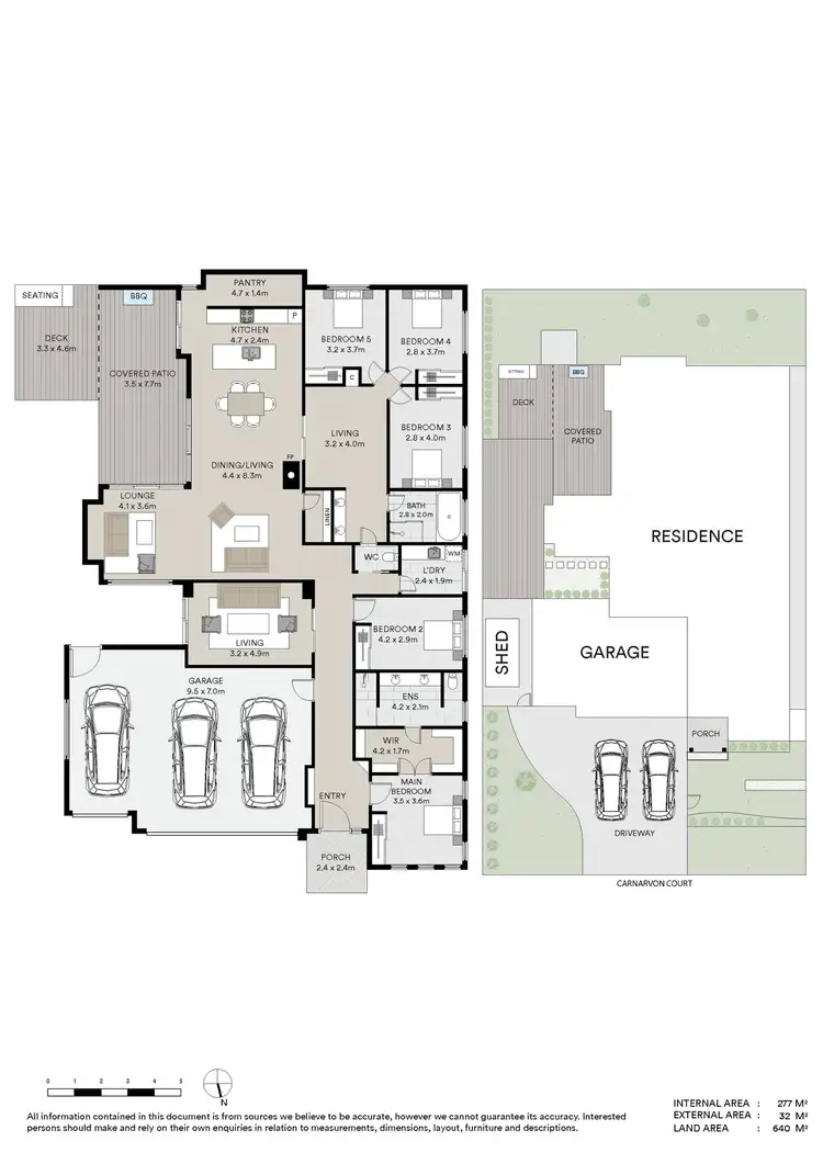 Floorplan of Homely house listing, 3 Carnarvon Court, Lennox Head NSW 2478