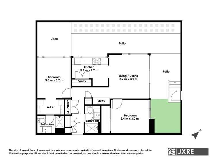 Floorplan of Homely apartment listing, G10/16 Lomandra Drive, Clayton South VIC 3169