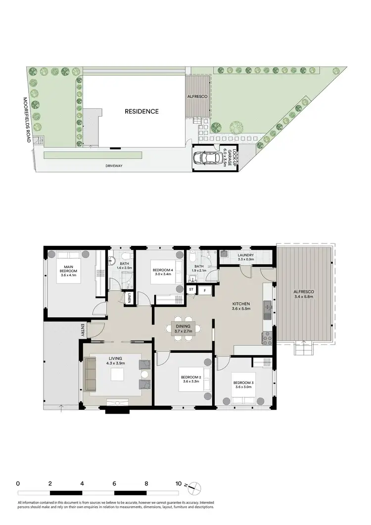 Floorplan of Homely house listing, 214 Moorefields Road, Beverly Hills NSW 2209