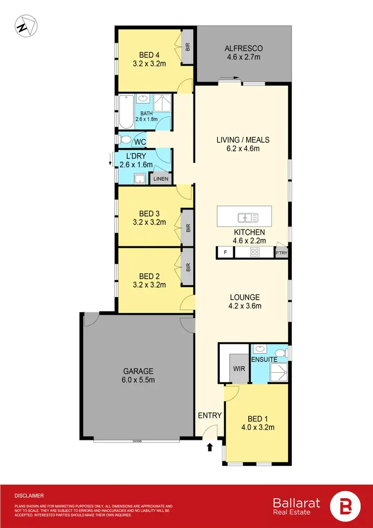 Floorplan of Homely house listing, 30 Dante Crescent, Bonshaw VIC 3352