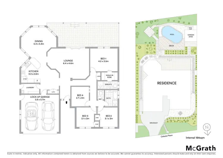 Floorplan of Homely house listing, 7 Celeste Place, Bonville NSW 2450