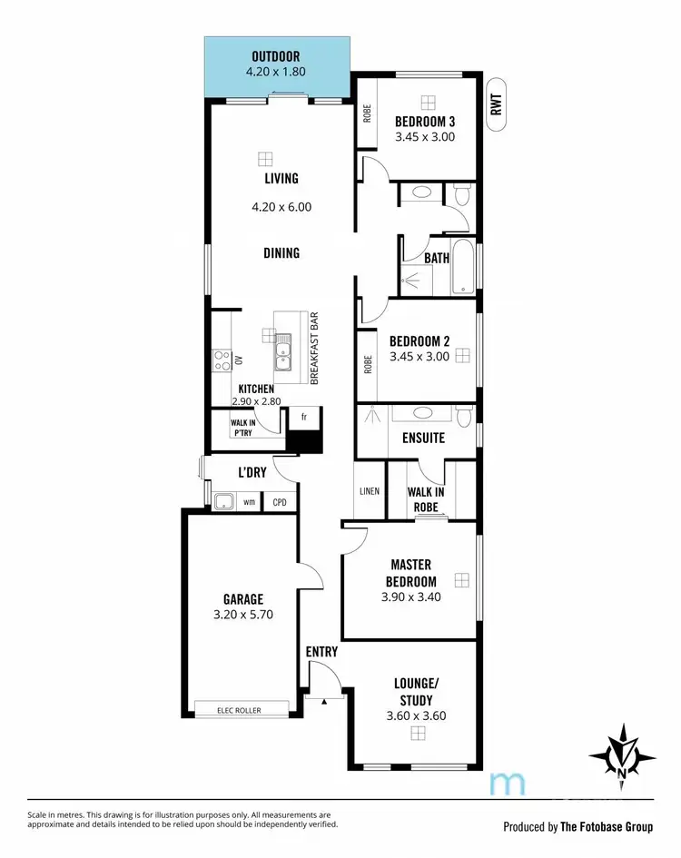 Floorplan of Homely house listing, 28 Elanora Avenue, Morphett Vale SA 5162