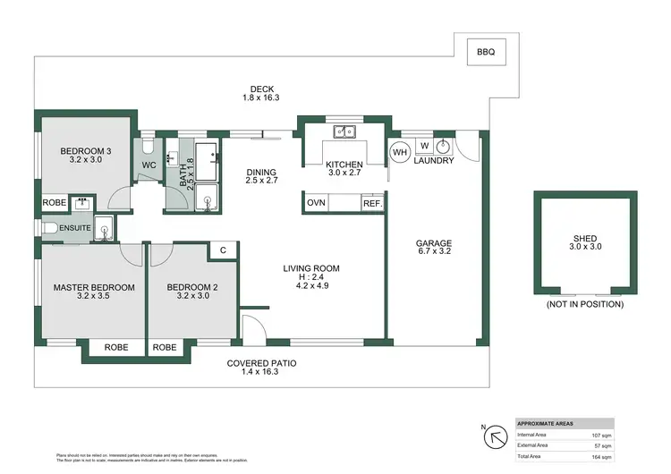 Floorplan of Homely house listing, 13 Woodlands Drive, Rochedale South QLD 4123