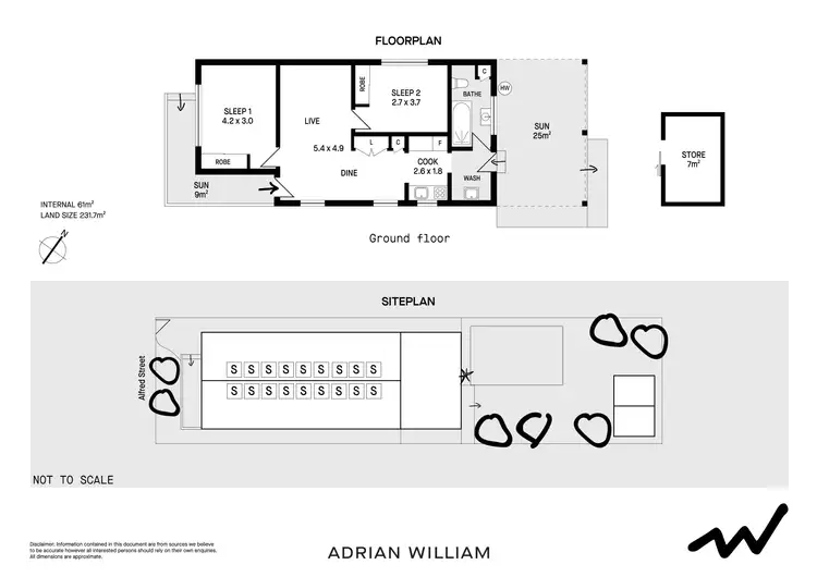 Floorplan of Homely house listing, 37 Alfred Street, St Peters NSW 2044