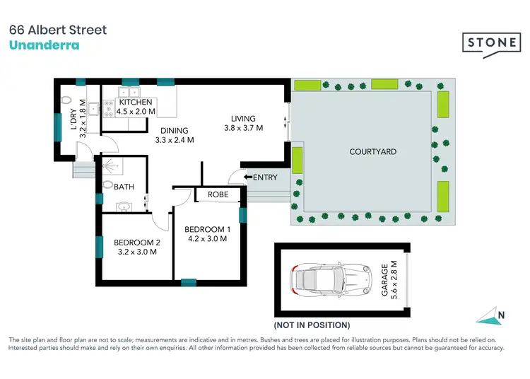 Floorplan of Homely house listing, 66 Albert Street, Unanderra NSW 2526