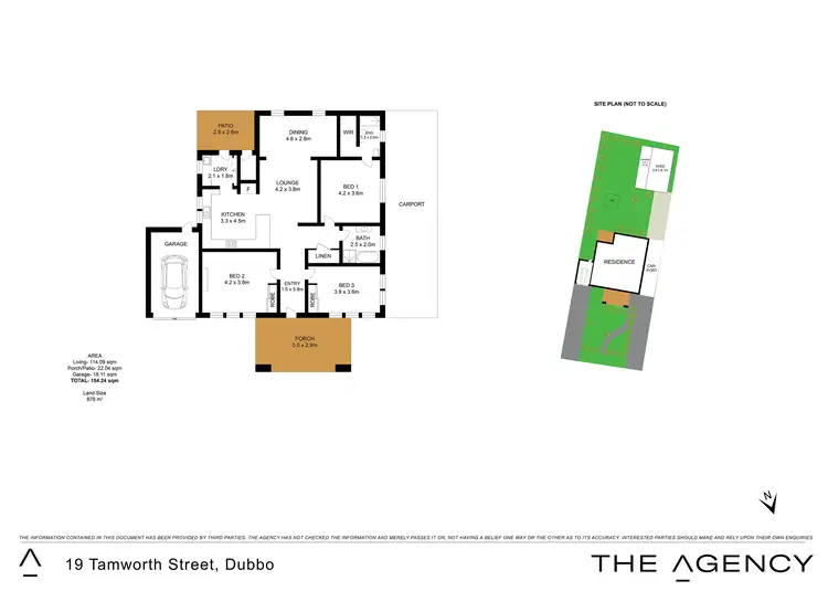 Floorplan of Homely house listing, 19 Tamworth Street, Dubbo NSW 2830