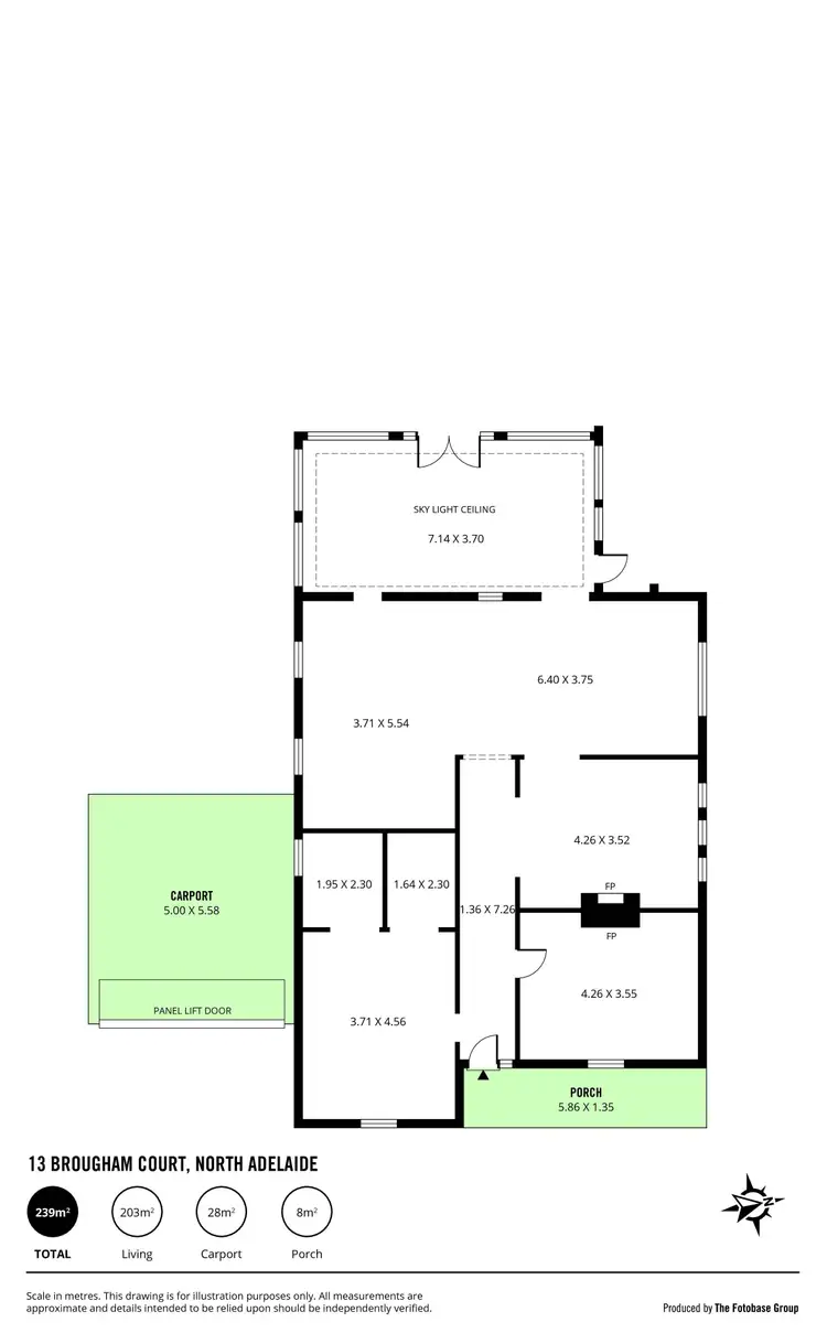 Floorplan of Homely house listing, 13 Brougham Court, North Adelaide SA 5006