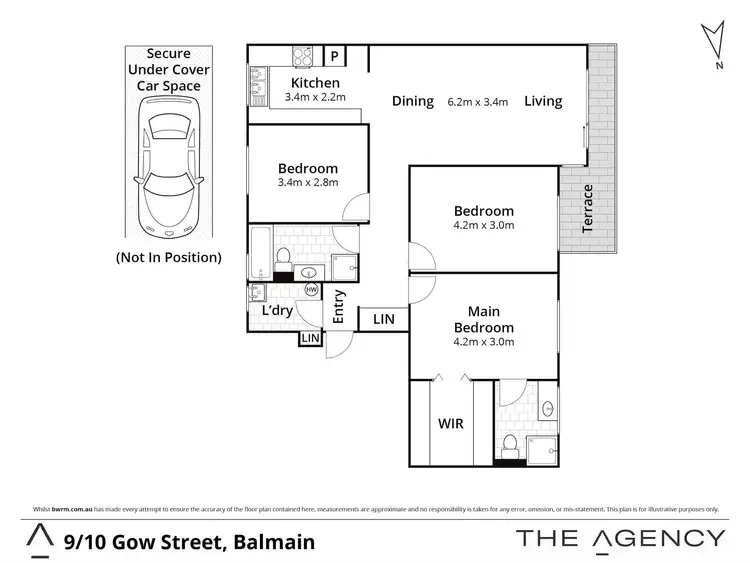 Floorplan of Homely apartment listing, 9/10 Gow Street, Balmain NSW 2041
