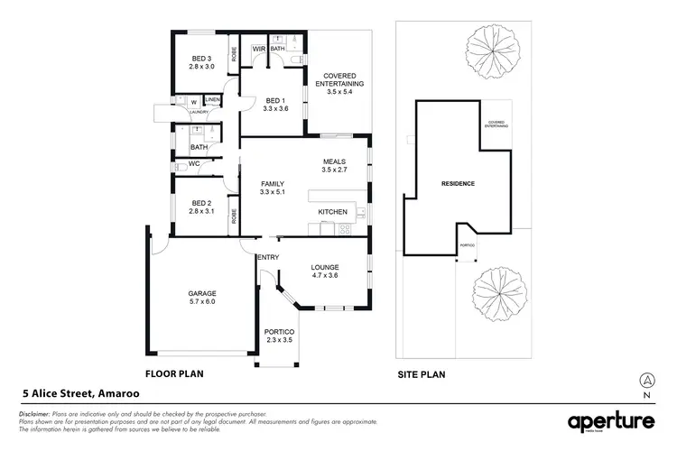 Floorplan of Homely house listing, 5 Alice Street, Amaroo ACT 2914