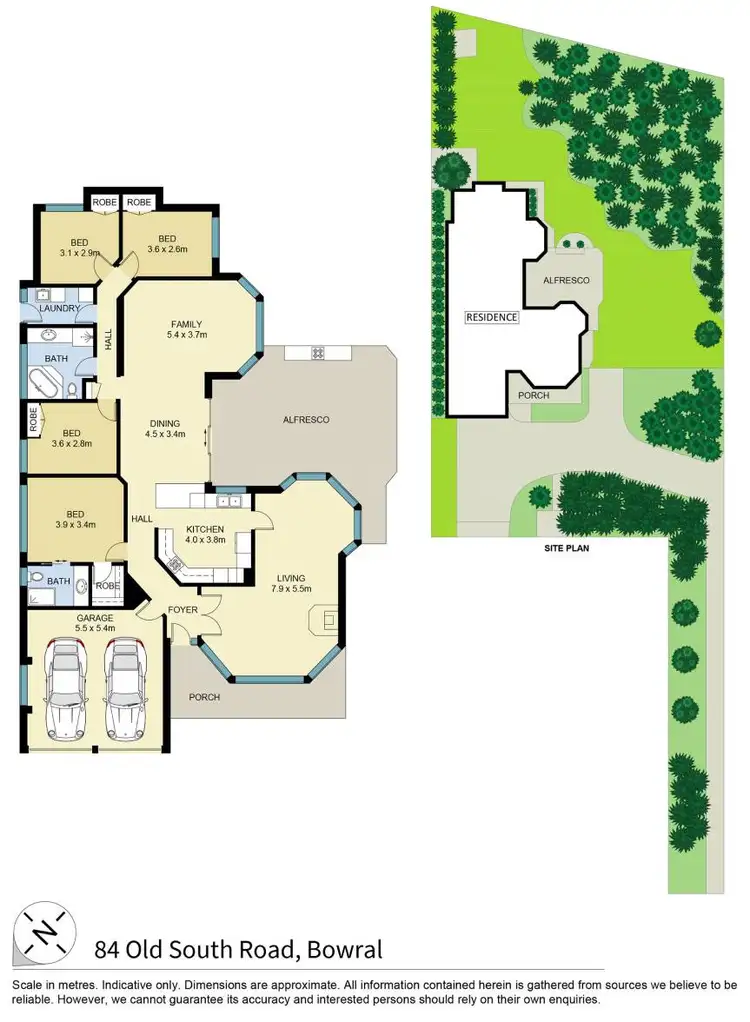 Floorplan of Homely house listing, 84 Old South Road, Bowral NSW 2576