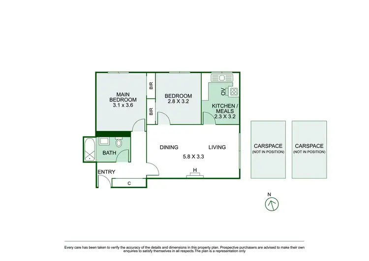Floorplan of Homely apartment listing, 13/29 Kooyong Road, Armadale VIC 3143