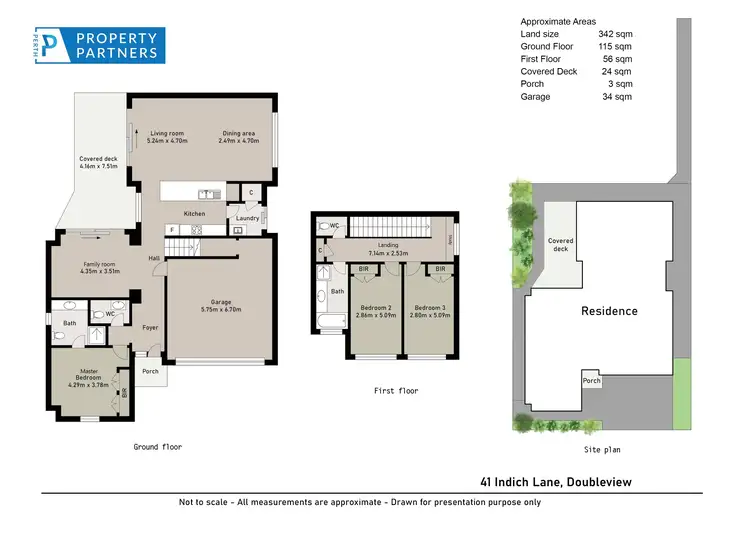 Floorplan of Homely house listing, 41 Indich Lane, Doubleview WA 6018