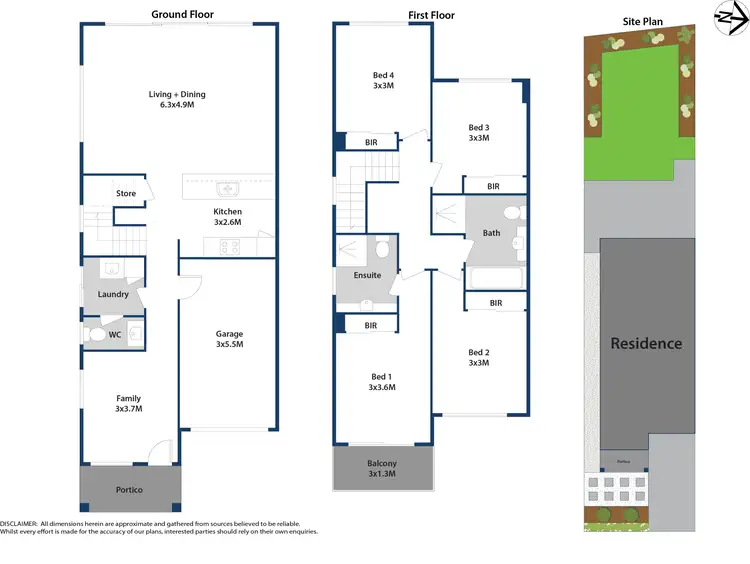 Floorplan of Homely house listing, 8 Habitat Place, Marsden Park NSW 2765
