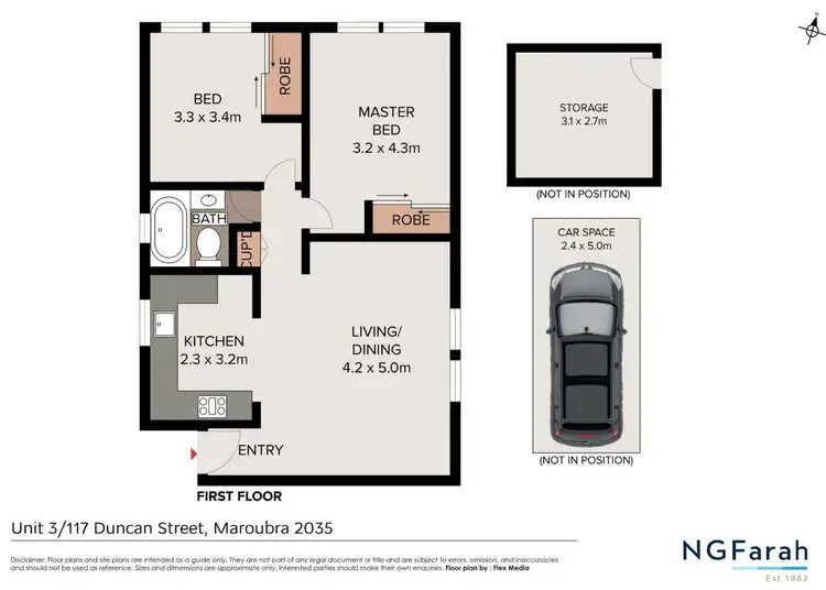 Floorplan of Homely apartment listing, 3/113-117 Duncan Street, Maroubra NSW 2035